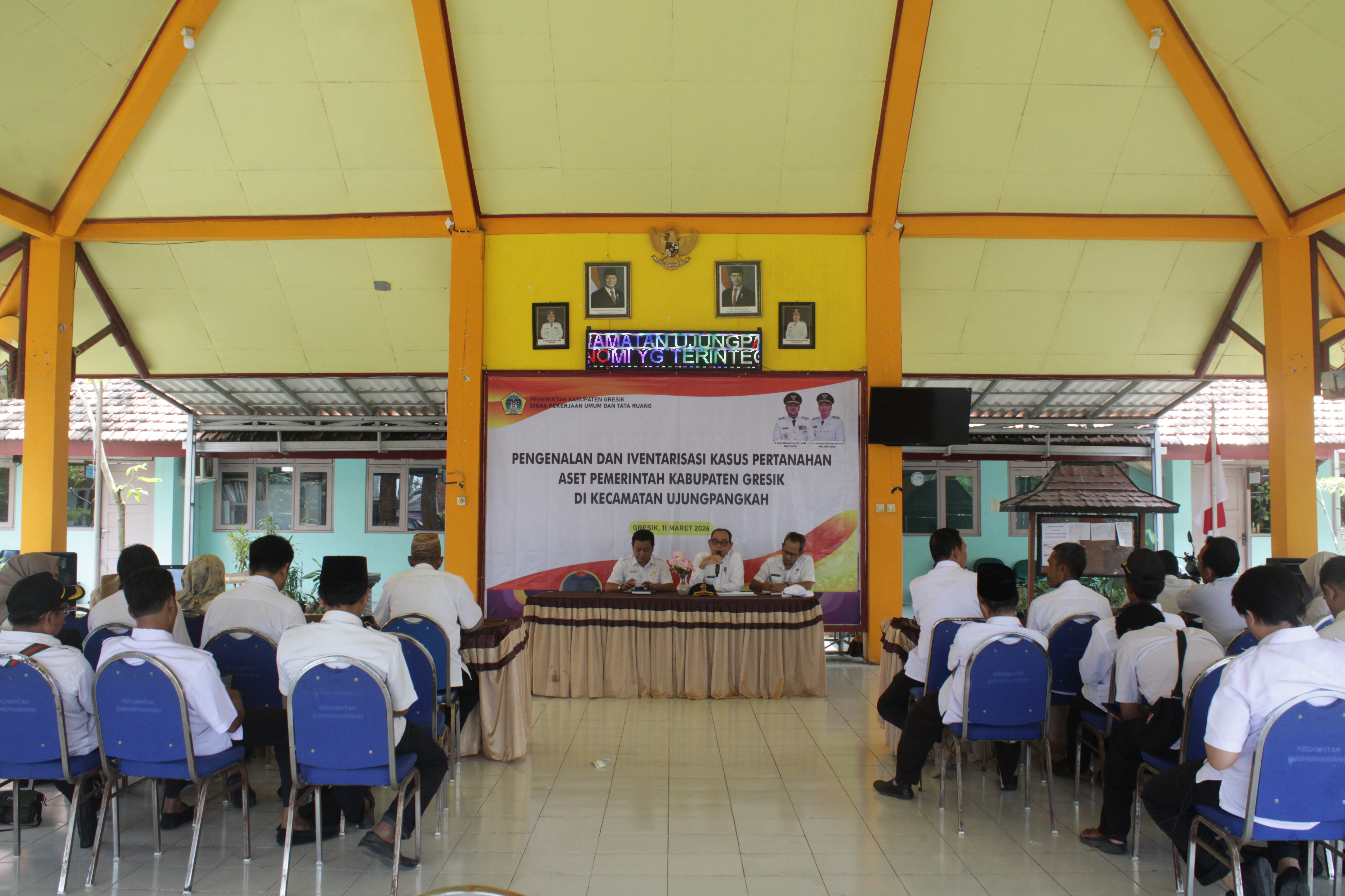 Upaya Tertib Aset, DPUTR Gresik Data Kasus Pertanahan Ujungpangkah